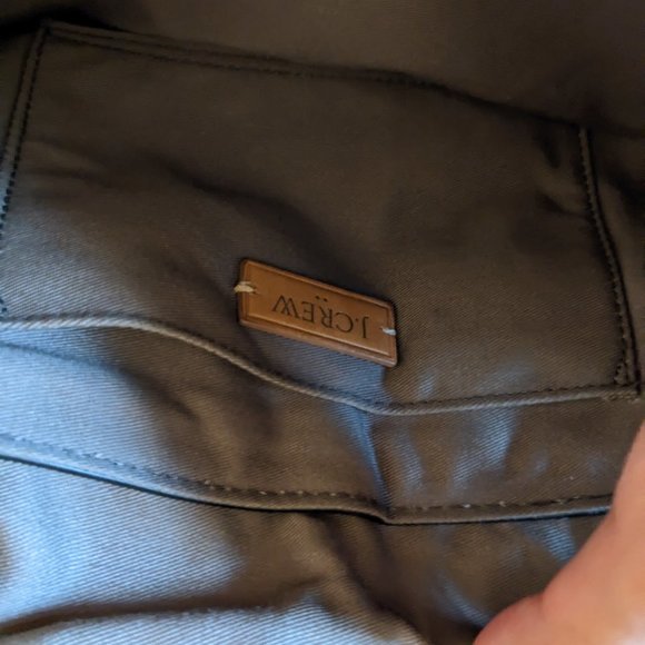 100% Leather J. Crew clutch Crossbody with Removable Straps. - Picture 2 of 6